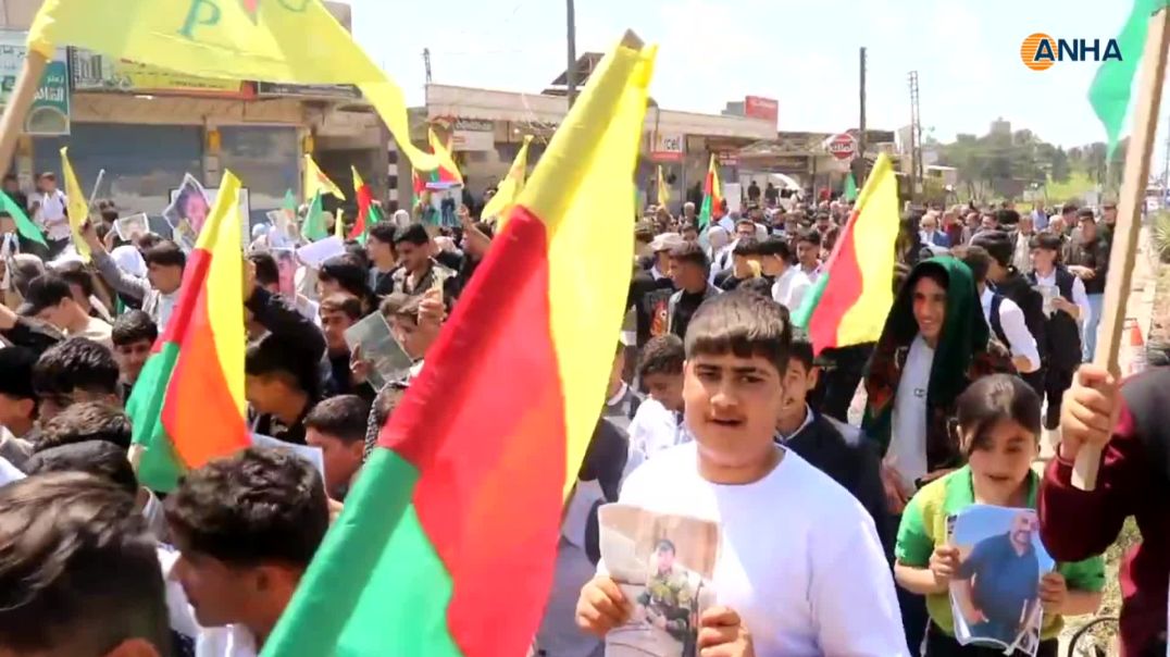 ⁣مظاهرة في كركي لكي للمطالبة بالإفراج عن الأسرى