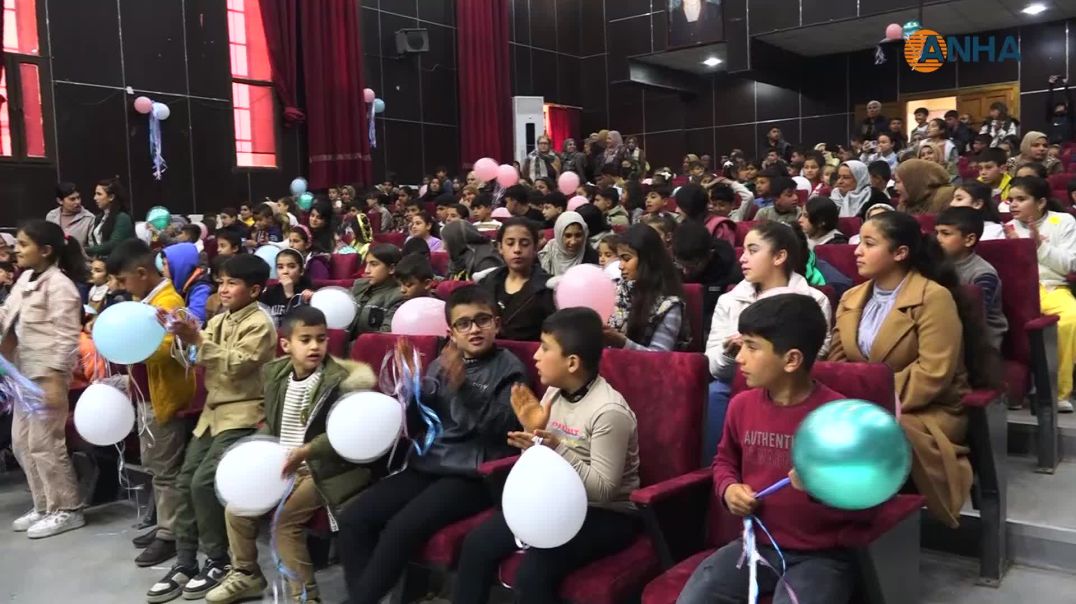 ⁣احتفاليتان لأطفال الشهداء في كوباني وقامشلو بمناسبة 4 نيسان