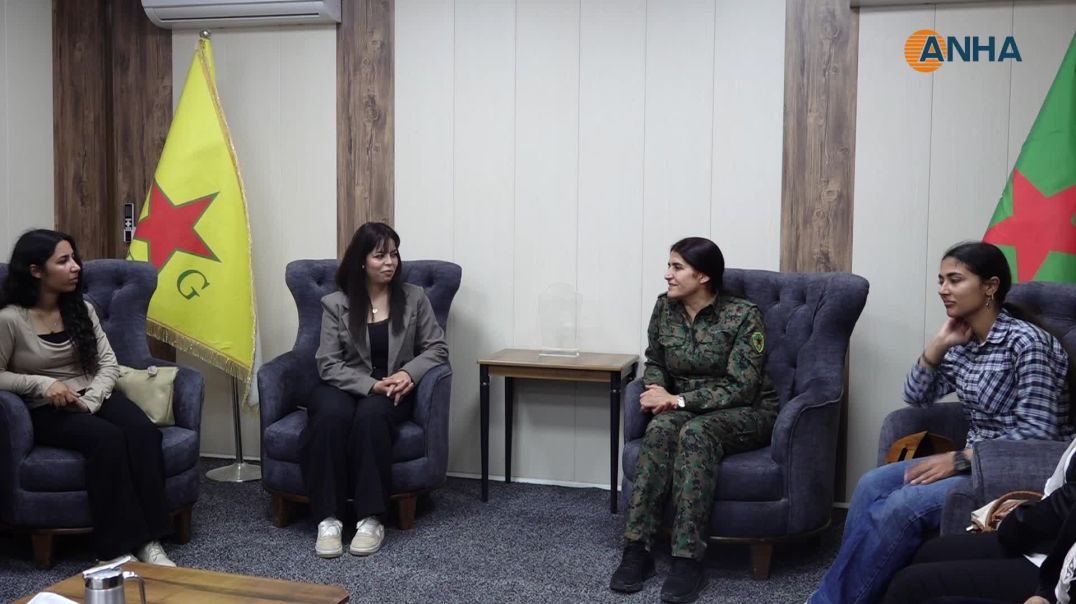 Nameyên jinên Rojhilata Navîn gihaştin YPJ’ê