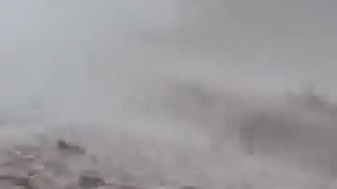 سيول جارفة تضرب ريف عفرين وأضرار كبيرة بالممتلكات