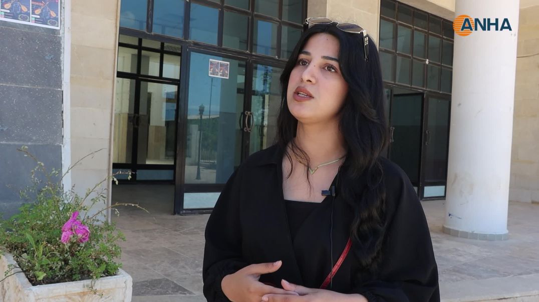 ⁣طلبة جامعة روج آفا يطالبون بالاعتراف بشهاداتهم الجامعية