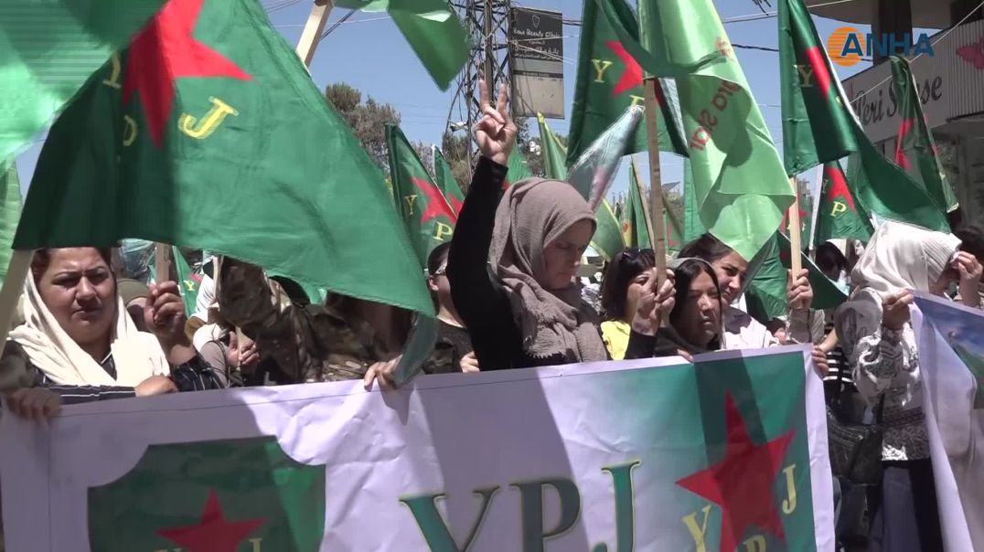 Li Hesekê meşa xwedîderketina li YPJ‘ê