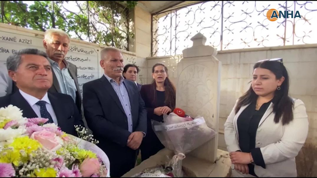 ⁣بمناسبة يوم اللغة الكردية استذكار المفكر واللغوي الكردي جلادت بدرخان في دمشق