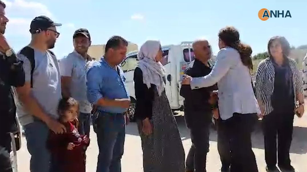 Îlham Ehmed serdana pakrewangehên şehîdên Efrînê kir