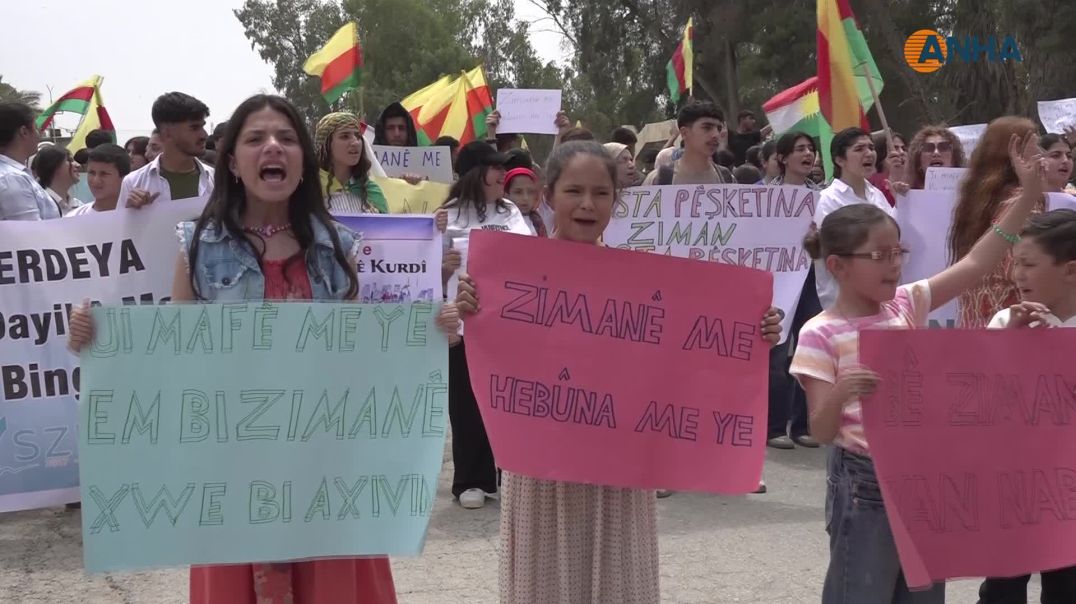 ⁣ Li Hesekê Cejna Ziman Kurdî bi girseyî pîroz kirin