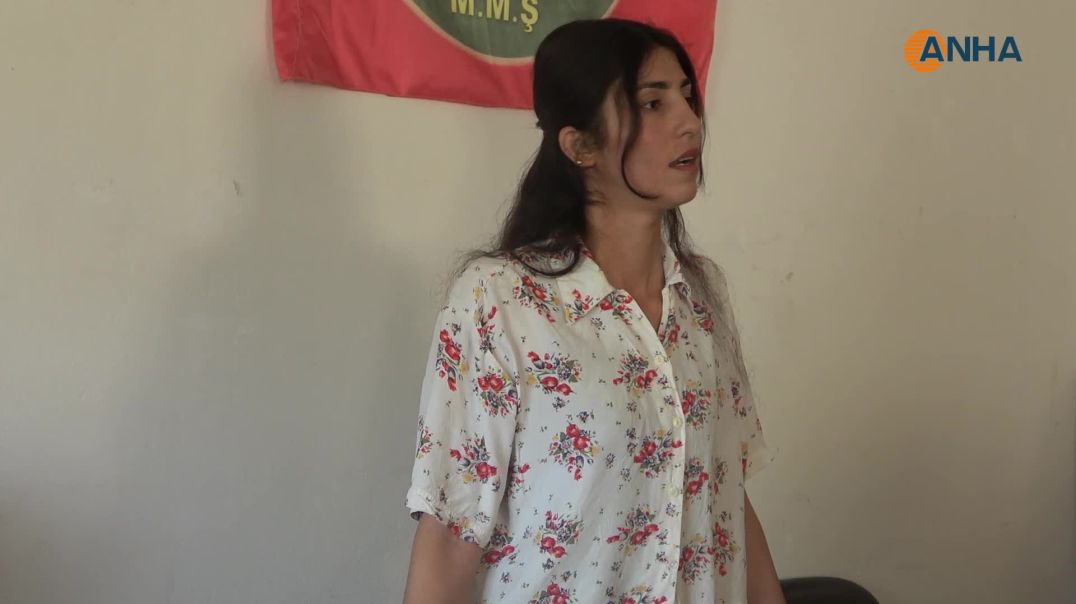 ⁣استذكار الشهيدة زيلان في جل آغا وسط تعهد بمتابعة مسيرتها