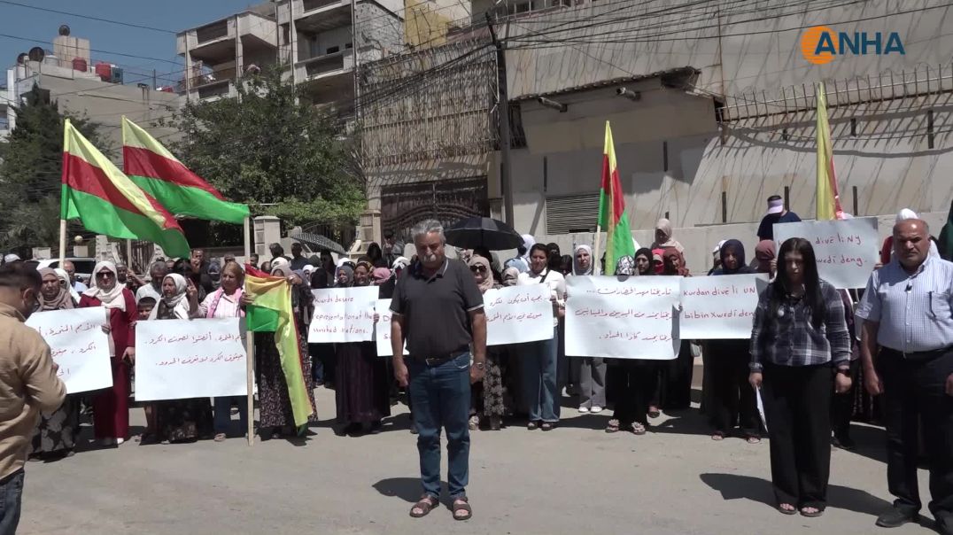 ⁣دعم شعبي في الجزيرة لتحرك KNK نحو الأمم المتحدة للاعتراف القانوني بالشعب الكردي - قامشلو