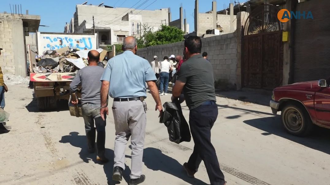 ⁣بلدية كوباني تقوم بأعمال نظافة شاملة في المدينة