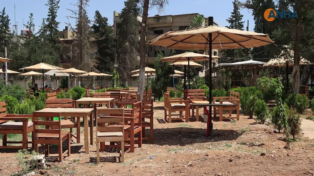أعمال ترميم الحديقة العامة في قامشلو تقترب من نهايتها