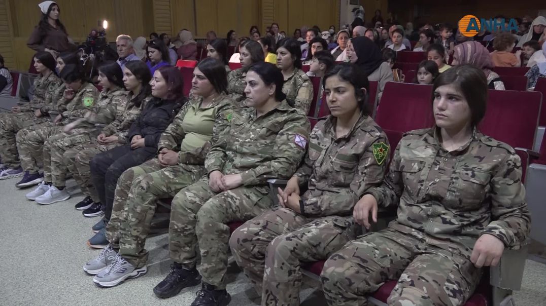⁣فعالية ثقافية وفنية في الحسكة دعماً لمقاتلات YPJ