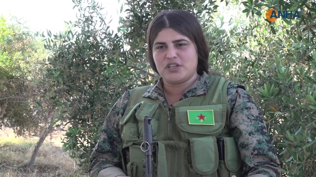 ⁣⁣مقاتلة في وحدات حماية المرأة تؤكد استمرار نضالهن حتى ضمان حقوق المرأة دستورياً
