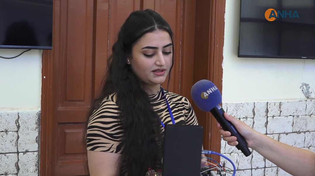 طالبات جامعة روجآفا يقدمن مشاريع علمية مبتكرة تخدم المجتمع