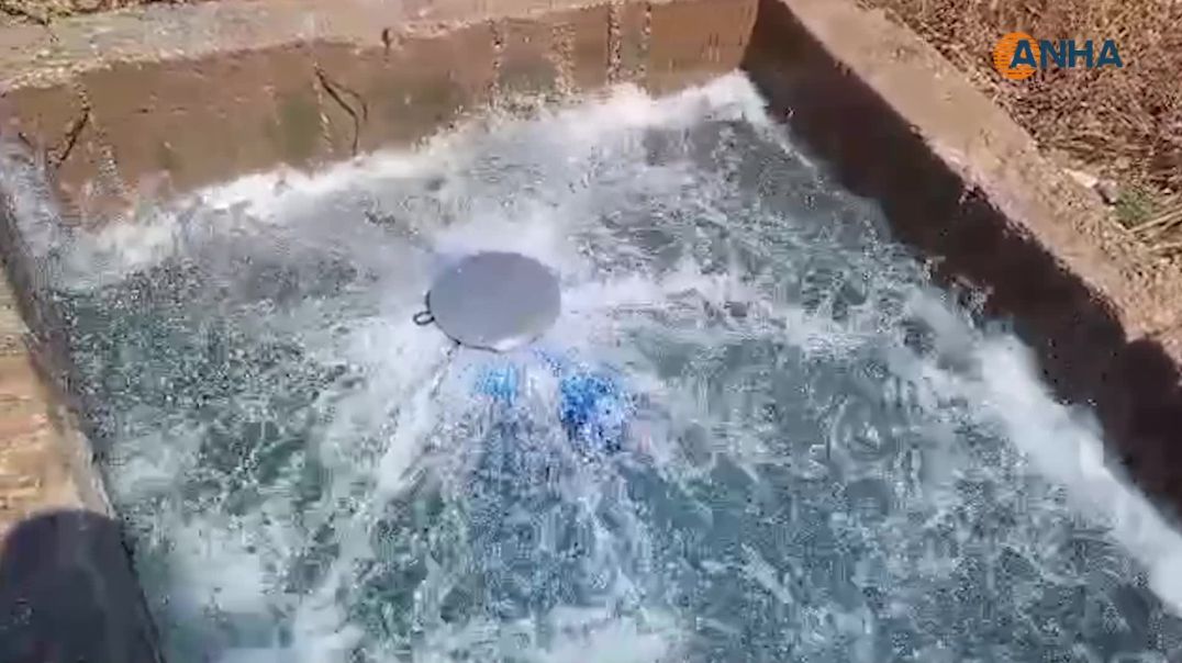 وصول مياه علوك إلى مدينة تل تمر