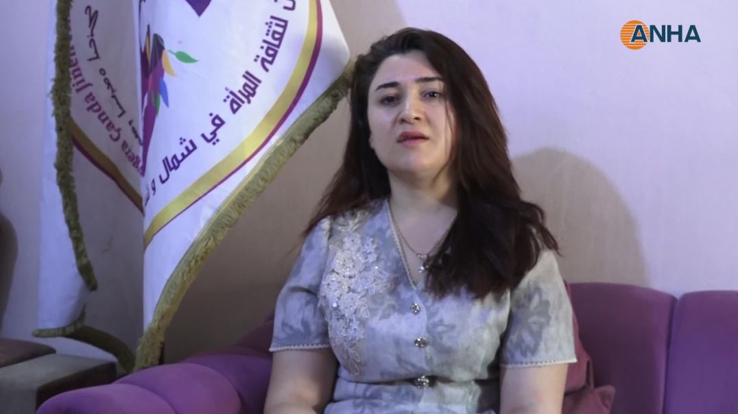 ⁣هلال زيرين تحول الساحة الثقافية إلى جبهة دعم لوحدات حماية المرأة
