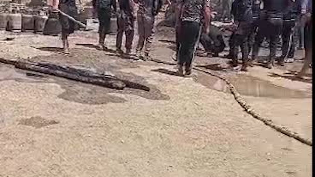 اندلاع حريق في مستودع للغاز بريف جل آغا