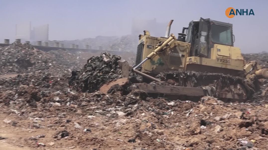 أهالي حي جودي في قامشلو يطالبون بنقل مكب النفايات إلى خارج المدينة