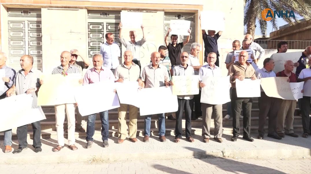 أهالي قامشلو يحتجون ضد غلاء الأسعار ويطالبون بتحسين الأوضاع المعيشية