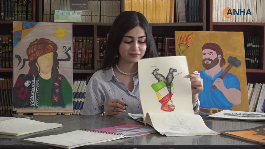 موهبة شابة ترسم ملامح طموحها