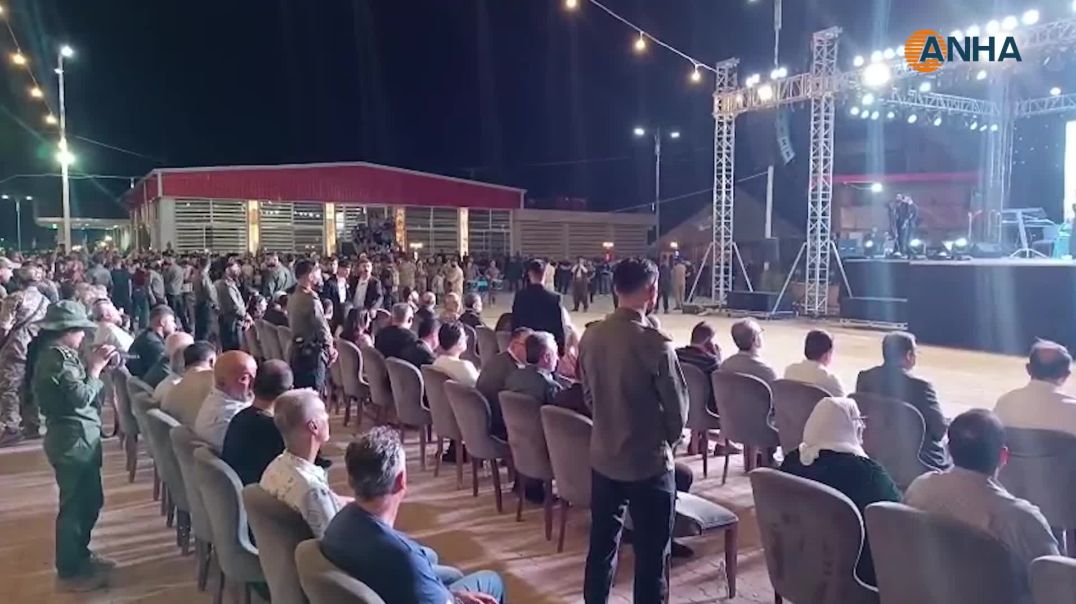 ⁣انطلاق احتفالية مئوية تأسيس مدينة قامشلو في حديقة آذادي