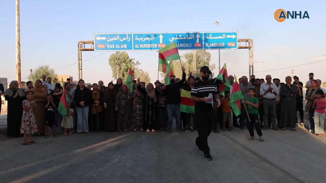 احتجاجات في مدن الحسكة تنديداً بالاعتداء على عائدي سري كانيه