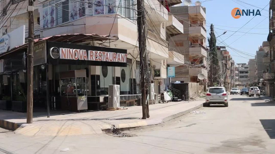 إشغال الأرصفة في قامشلو... البلدية تؤكد استمرار المخالفات رغم الإنذارات والغرامات