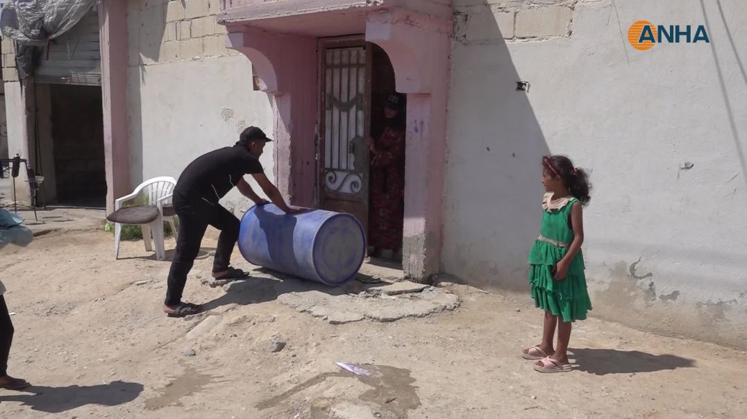 ⁣مياه علوك لم تصل إلى جميع أحياء الحسكة نتيجة وجود تعديات