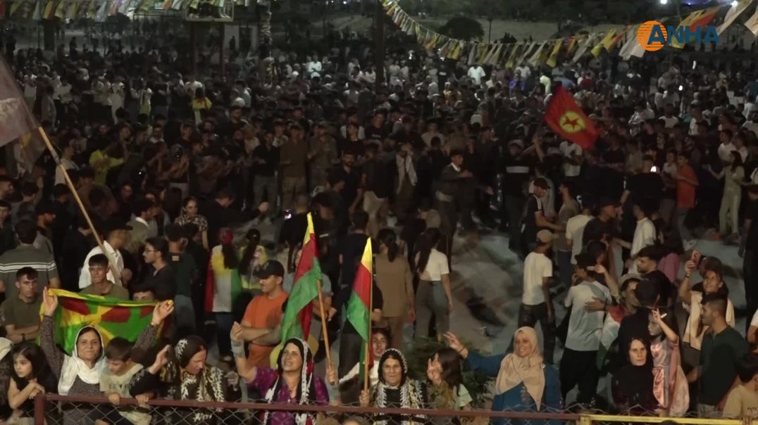 ⁣فعاليات في مدن روج آفا بمناسبة ذكرى قفزة 15 آب