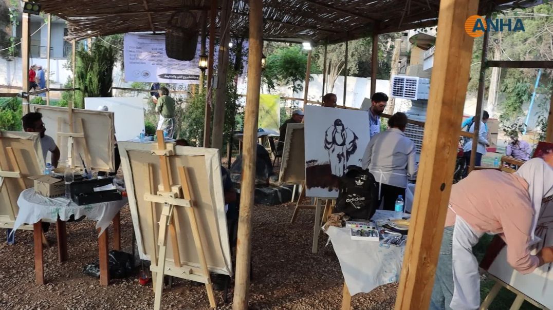 ⁣ورشة فنية بمناسبة مئوية تأسيس مدينة قامشلو