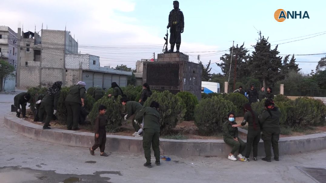 ⁣Xebata paqijiyê ya li Kobanê dewam dike