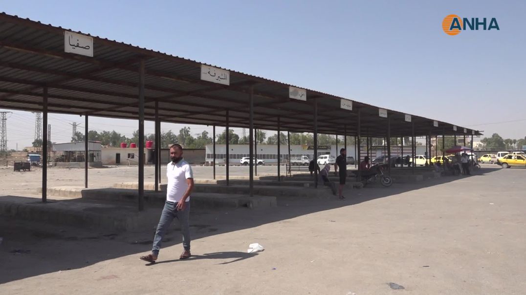 إضراب سائقي سرافيس النقل الداخلي بالحسكة احتجاجاً على توقف المازوت المدعوم
