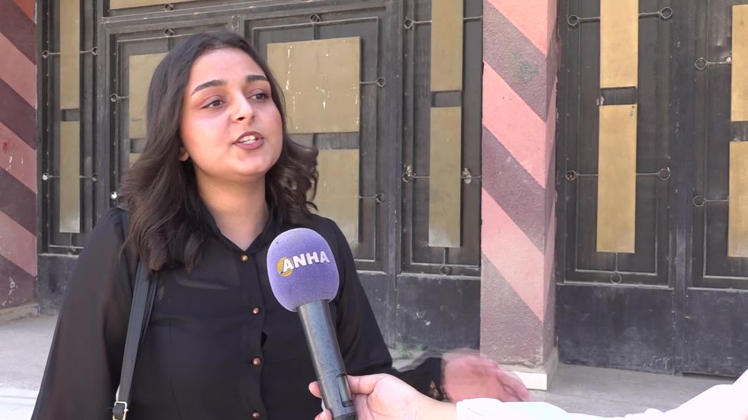 ⁣طالبات في الحسكة يؤكدن تمسكهن بحقهن في مواصلة التعليم باللغة الأمة
