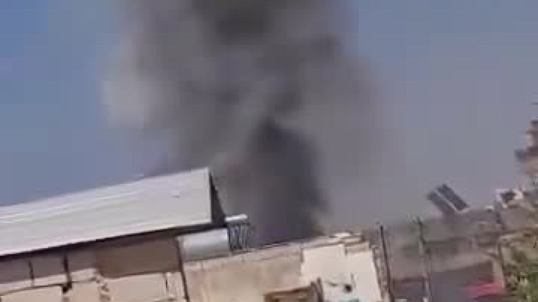 انفجارات قوية تهز مدينة بنش بريف إدلب