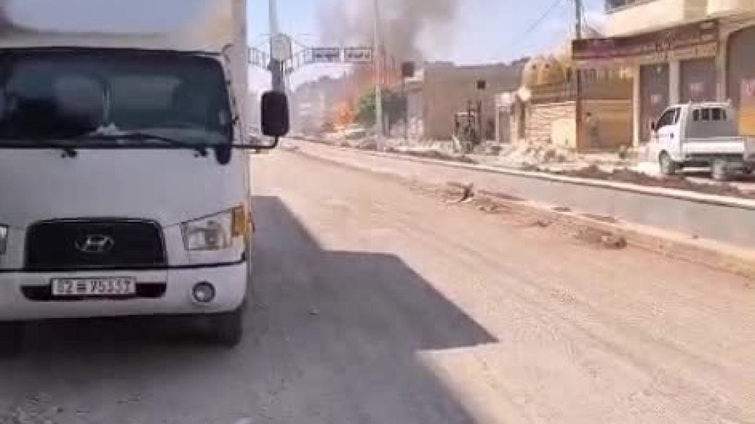 انفجارات قوية تهز مدينة بنش بريف إدلب