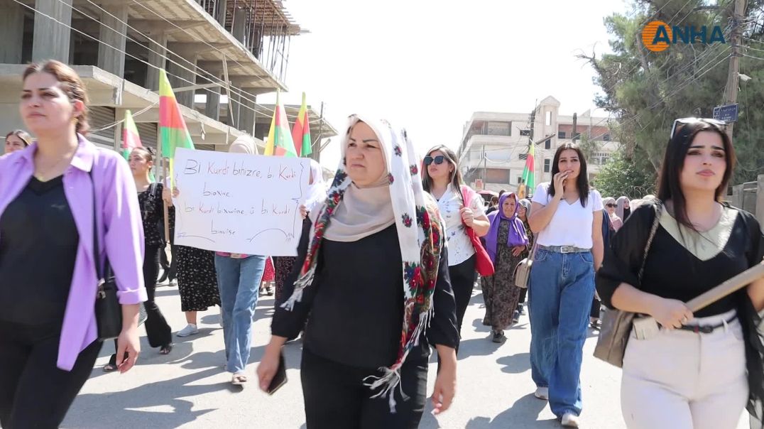 الآلاف في الجزيرة يطالبون بتثبيت اللغة الكردية في الدستور السوري - تربه سبيه